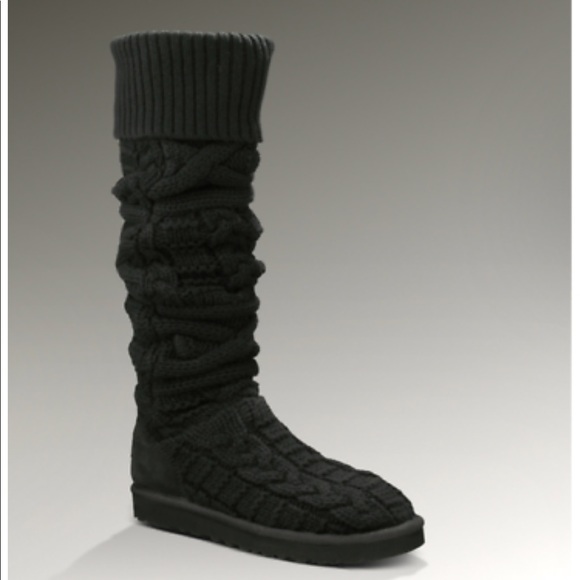 cable knit ugg boots